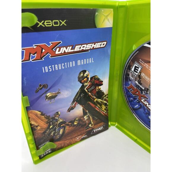 MX Unleashed Xbox Game - Complete In Box - Tested & Working! - Picture 6 of 7